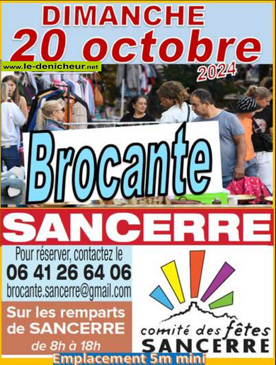 j20 - DIM 20 octobre - SANCERRE - Brocante du comité des fêtes. 000_0160