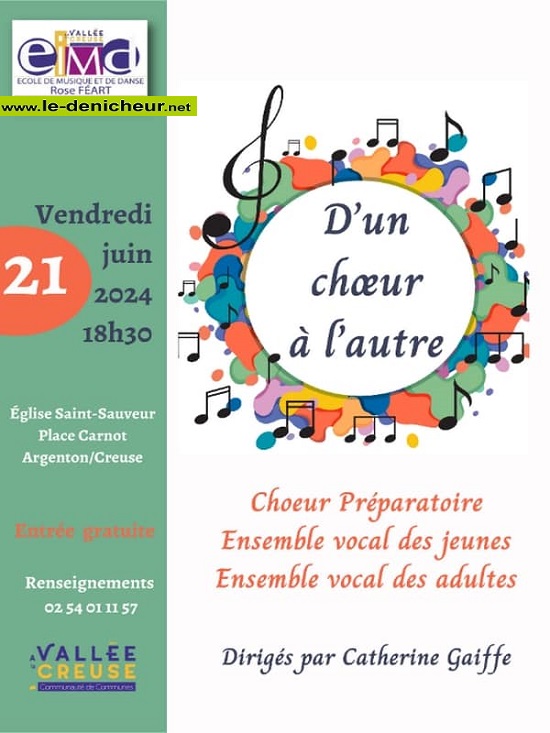 f21 - VEN 21 juin - ARGENTON /Creuse - Concert à l'église . 000_0_19