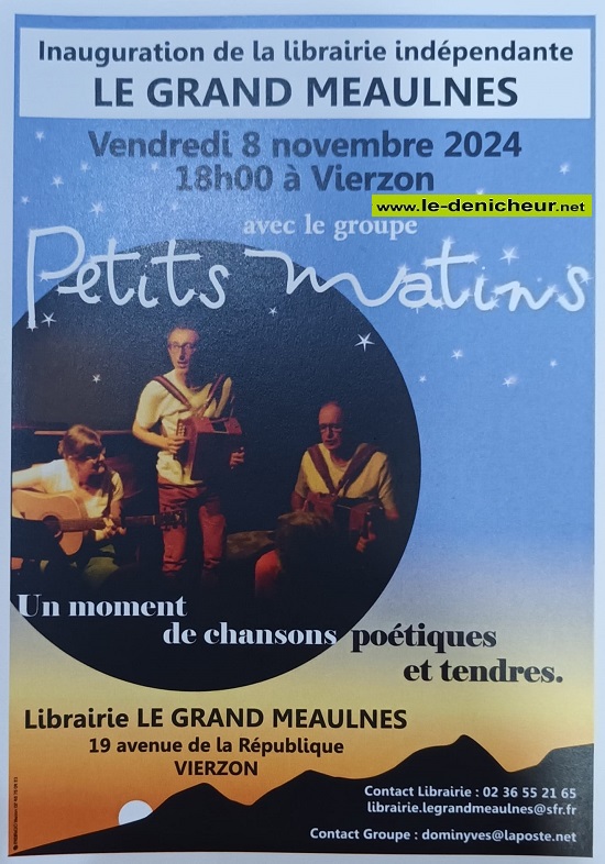 k08 - VEN 08 novembre - VIERZON - Petits Matins en concert . 000_1018