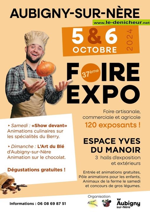 j05. - Les 5 et 6 octobre - AUBIGNY /Nère - 37ème Foire Expo 000_1202