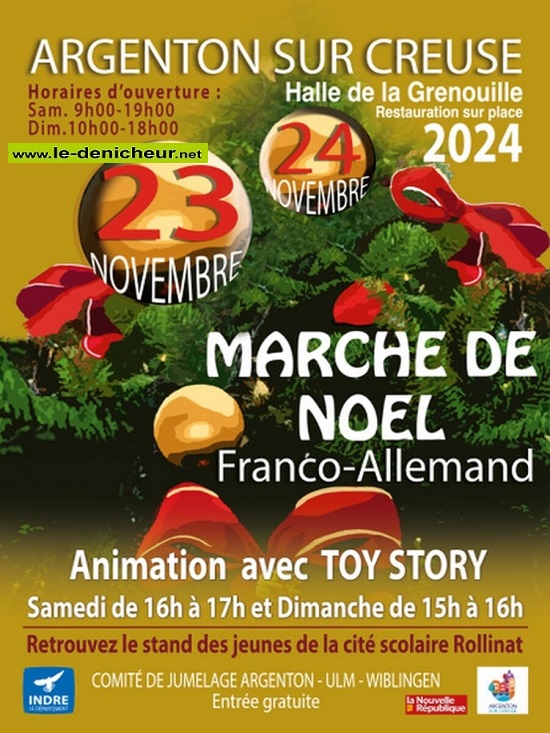 k24 - DIM 24 novembre - ARGENTON /Creuse - Marché de Noël . 000_1227