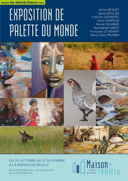 k27 - Jusqu'au 27 novembre - REUILLY - Exposition de Palette du Monde 000_1512