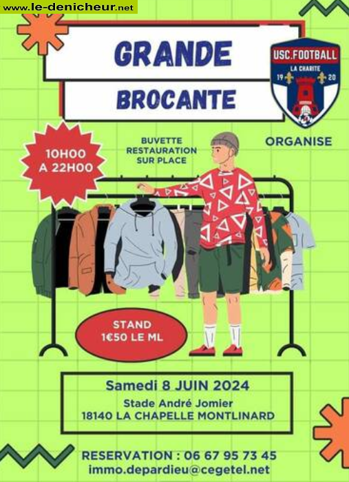 f08 - SAM 08 juin - LA CHAPELLE MONTLINARD - Brocante du foot . 000_1_12