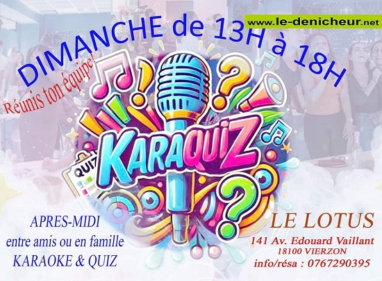 j13 - DIM 13 octobre - VIERZON - Après-midi Karaoké & Quiz. 000_1_39