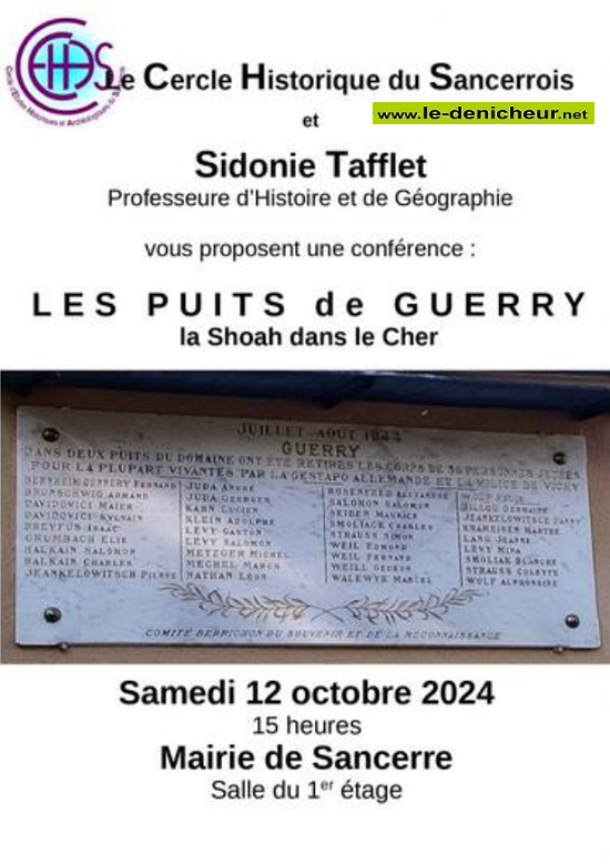 j12 - SAM 12 octobre - SANCERRE - Les Puits de Guerry [Conférence] 000_2_36