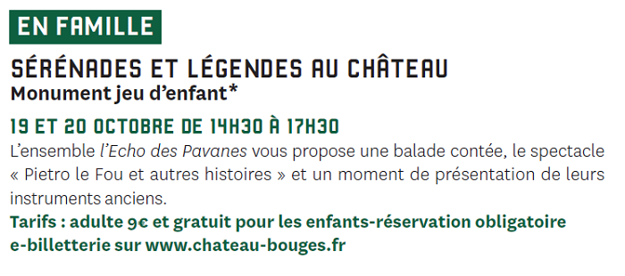 j19 - SAM 19 octobre - BOUGES LE CHÂTEAU - Sérénades et Légendes au château 000_355