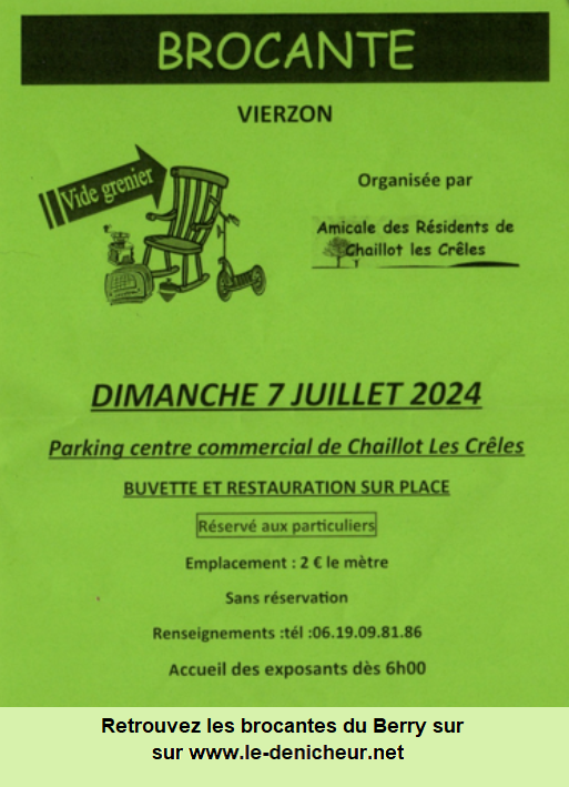 g07 - DIM 07 juillet - VIERZON - Brocante de l'ARCC 000_8_15