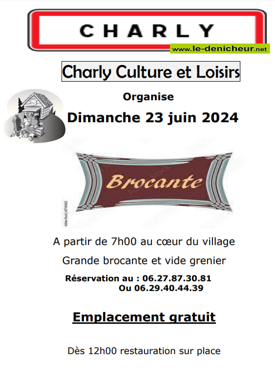 f23 - DIM 23 juin - CHARLY - Brocante de Charly Culture et Loisirs ° 06-23_10