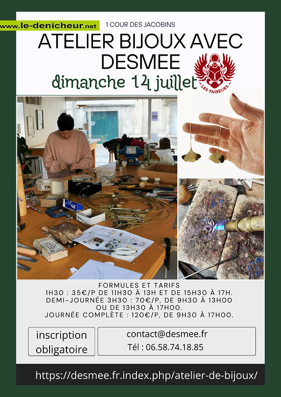 g14 - DIM 14 juillet - BOURGES - Atelier Bijoux * 07-14_15