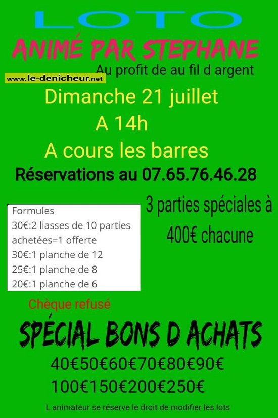 g21 - DIM 21 juillet - COURS LES BARRES - Loto d'Au fil d'argent 07-21_20