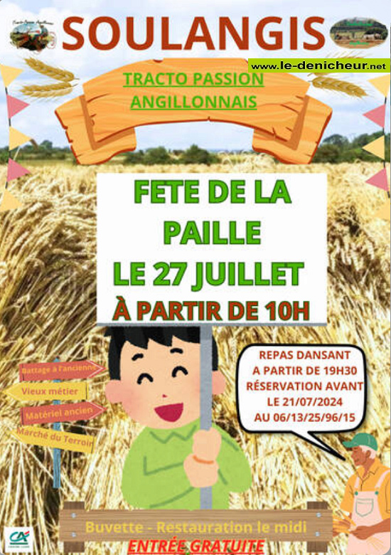 g27 - SAM 27 juillet - SOULANGIS - Fête de la paille. 07-27_45