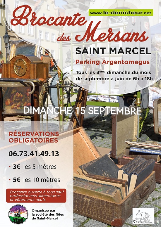 i15 - DIM 15 septembre - ST-MARCEL - Brocante des Mersans . 09-15_20