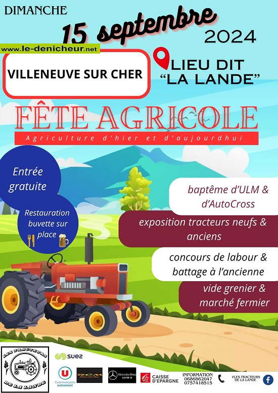 i15 - DIM 15 septembre - VILLENEUVE /Cher - Fête Agricole 09-15_38