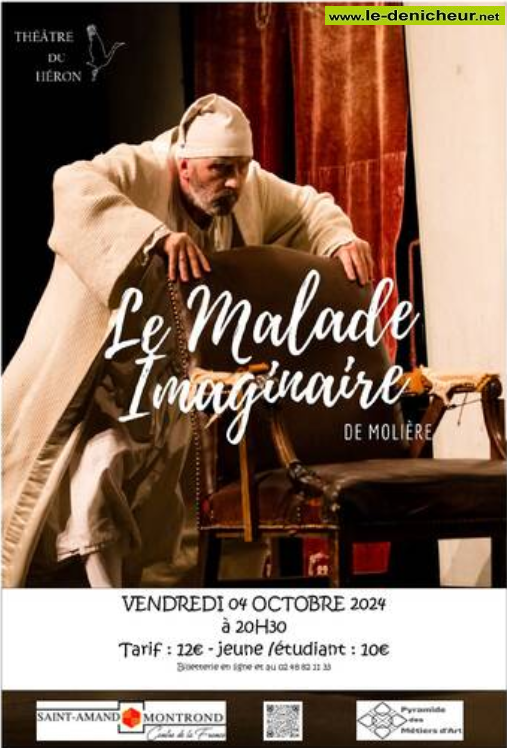 j04 - VEN 04 octobre - ST-AMAND-MONTROND - Le malade imaginaire . 10-04_14