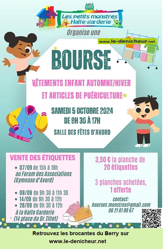 j05 - SAM 05 octobre - AVORD - Bourse vêtements enfant et puériculture . 10-05_15