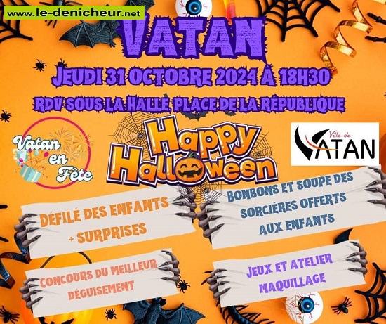 j31 - JEU 31 octobre - VATAN - Happy Halloween  10-31_11