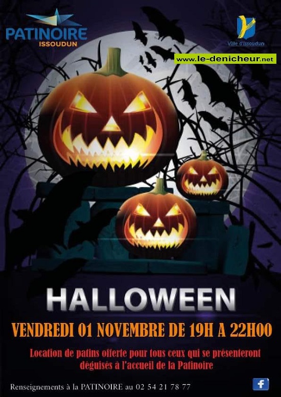 k01 - VEN 01 novembre - ISSOUDUN - Halloween à la Patinoire . 11-01_19