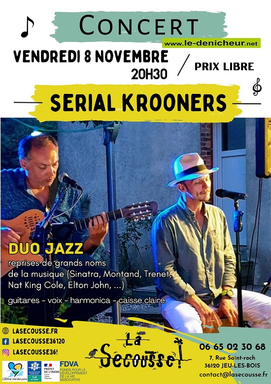 k08 - VEN 08 novembre - JEU LES BOIS - Serial Krooners en concert 11-08_12