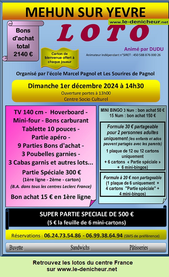 Agenda des sorties en Berry 12-01_14