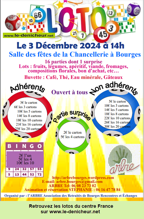 l03 - MAR 03 décembre - BOURGES - Loto de l'ARBRE * 12-03_10