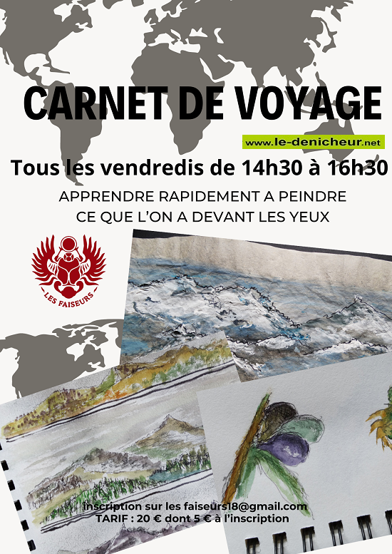 j25 - VEN 25 octobre - BOURGES - Carnet de Voyage [Atelier peinture] ++ Carnet10