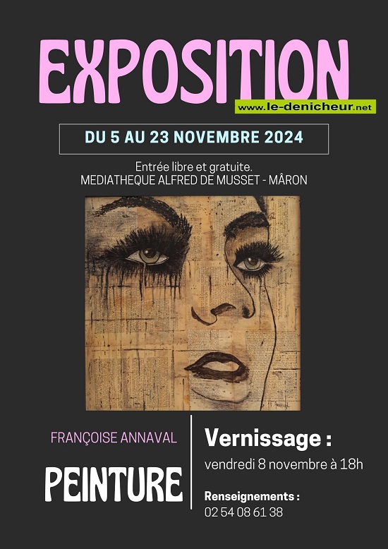 k23 - Jusqu'au 23 novembre - MÂRON - Exposition peinture Exposi12