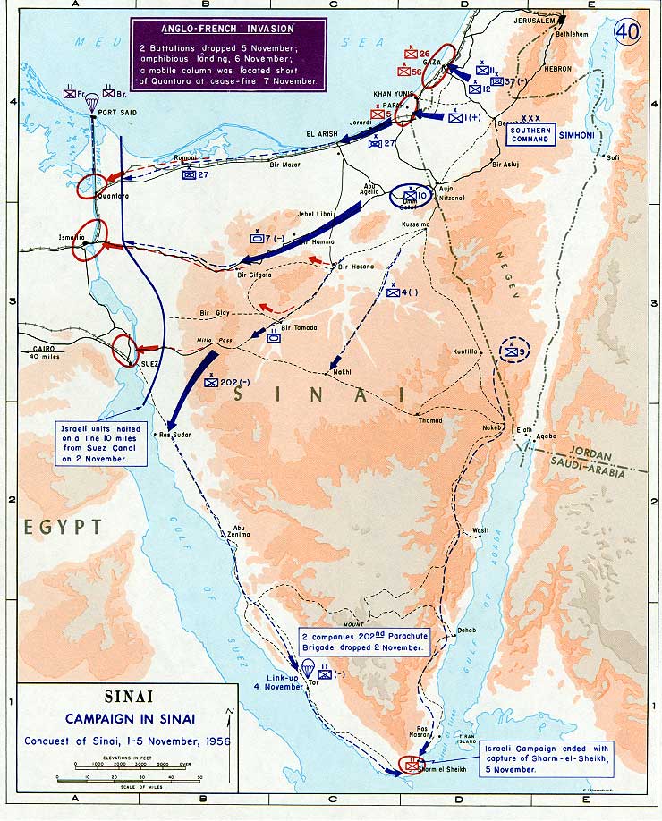 Suez 1956, opération Mousquetaires  1956_s10