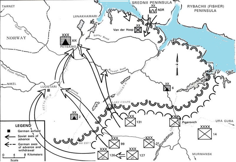 Lapinsota, la guerre finno-allemande Offens11