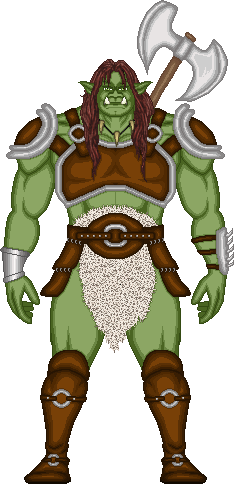 Fantasy (Characters created by me in the universe D&D) Orc_0210