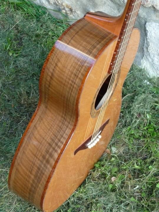 Folk Fouilleul red cedar/ Noyer ondé  Ded03310