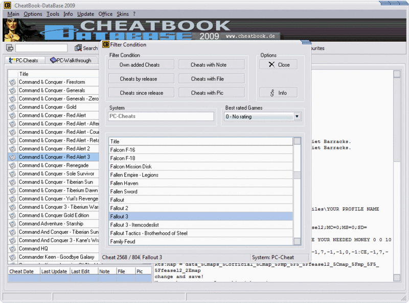 CheatBook Database 2009 I75u8m10