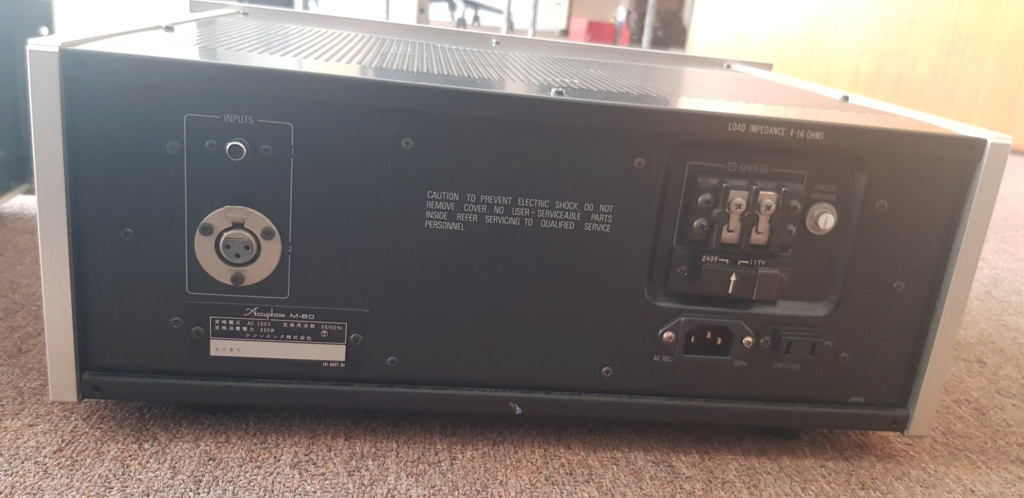 ( sold )Accuphase C200 Preamp & Accuphase M-60 Mono Block Power Amp(used) 20190821
