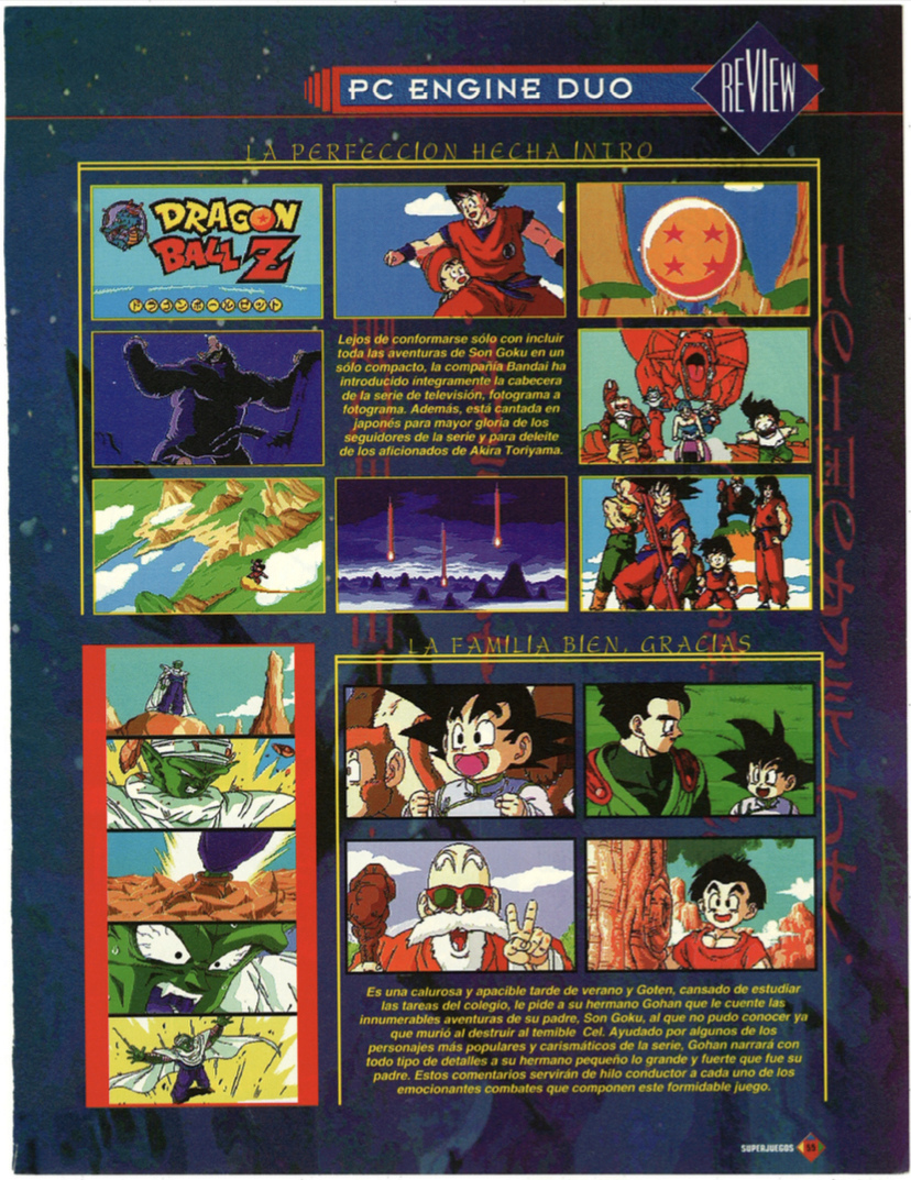 [TEST] DRAGON BALL Z : Idainaru Goku Densetsu / PC Engine Super CD-Rom² 29918b10