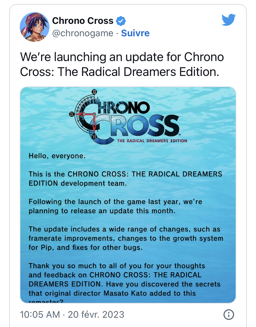 [MULTI] Chrono Cross : The Radical Dreamers Edition - Page 2 Ba076210