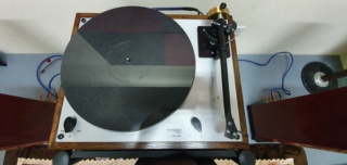 Thorens TD166mk2 turntable with Rega RB300 tonearm and Dynavector DV20L low output mc cartridge(sold) Thoren11