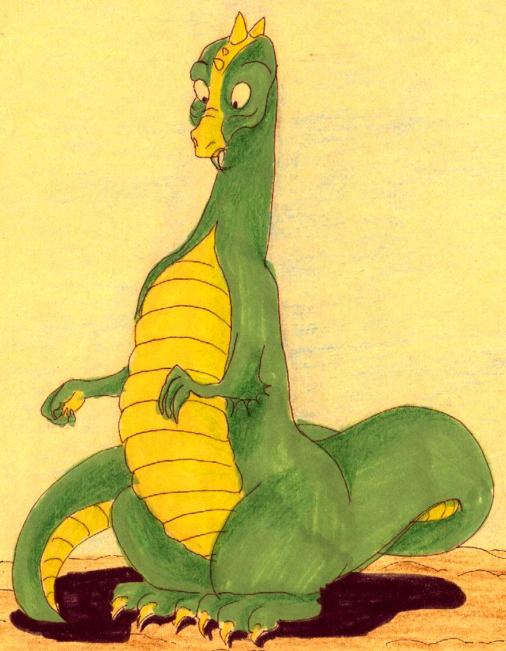 Croquis et dessins de dragons De_did10