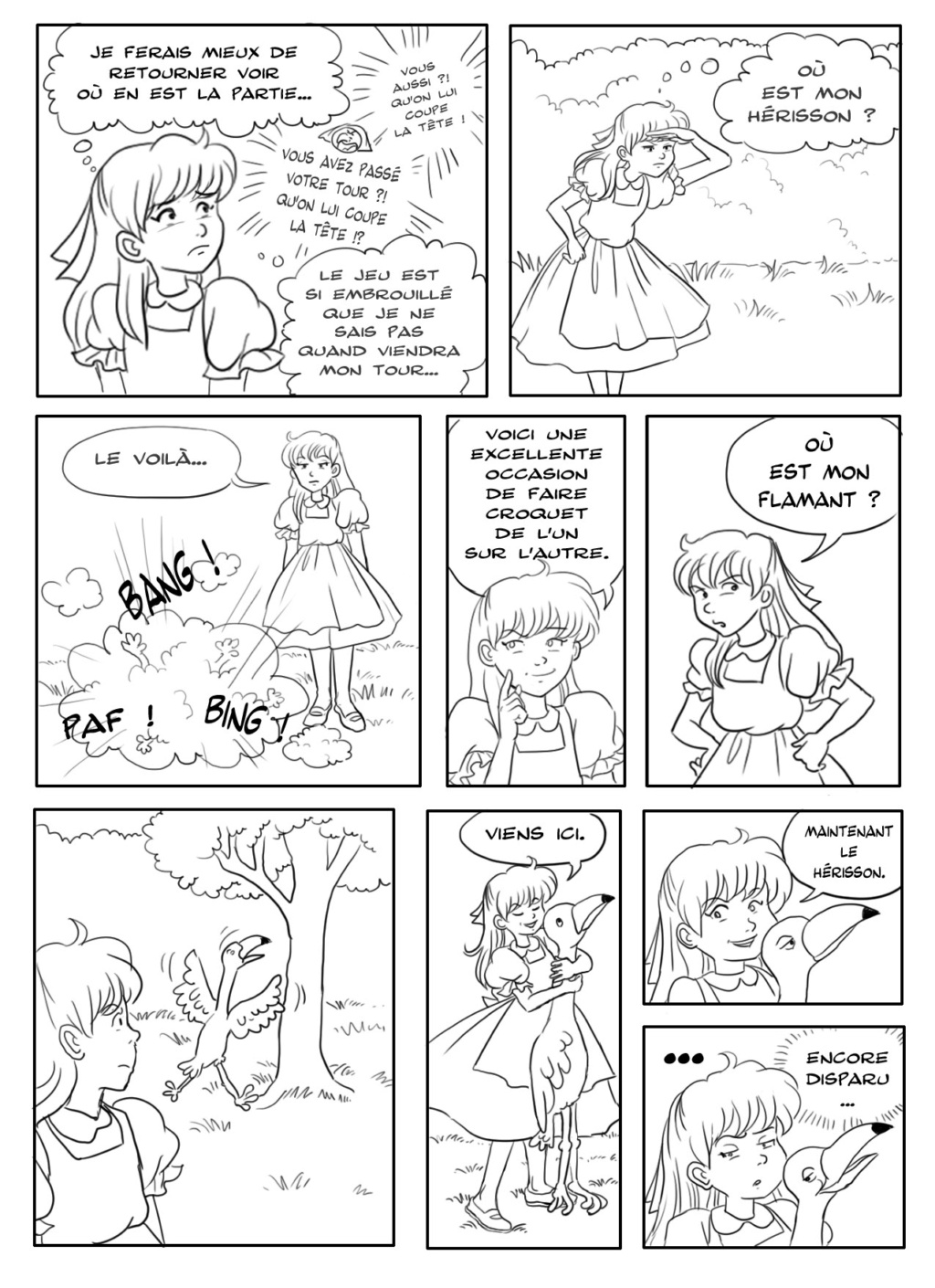 BD - Alice au pays des merveilles - Tome 3 - Page 3 Page1710