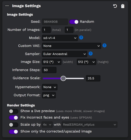 Stable Diffusion UI - création d'image pas IA sur PC, Mac et Linux Sdif-015