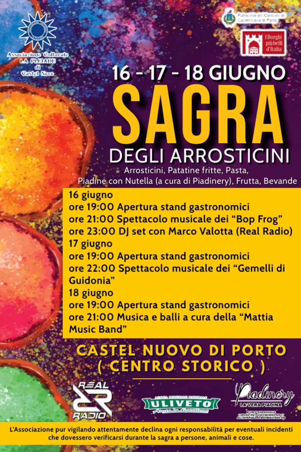 Sagra degli Arrosticini a Castelnuovo di Porto il 16 - 17 - 18 giugno 2023 Sagra_16