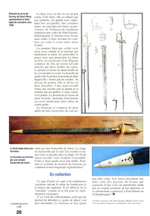 Forte épée type 1680 30748-18