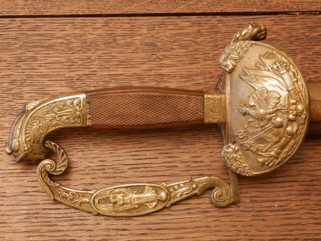 Épée de cérémonie de la monarchie de Juillet P9190216