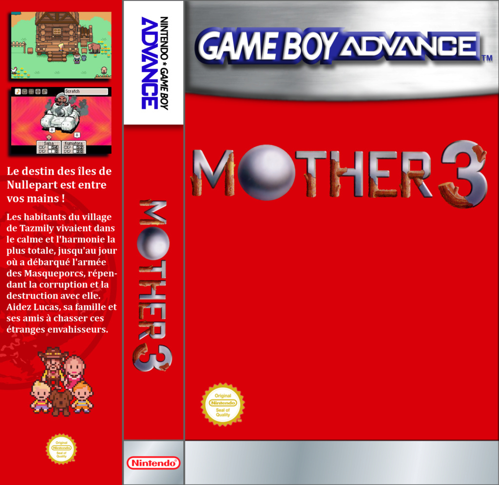 Jaquettes pour boitiers K7 (GB, GBA, GG, PSP... ) - Page 26 Mother10