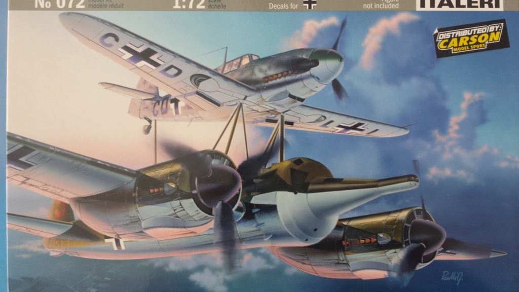 [Italeri] Mistel JU88 + Messerschmitt Bf109F 20181040