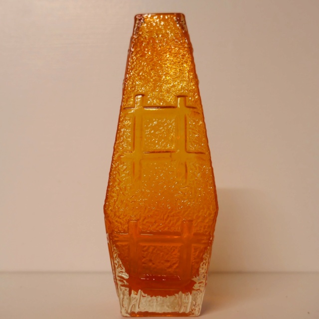 mid century glass vase  P1230010