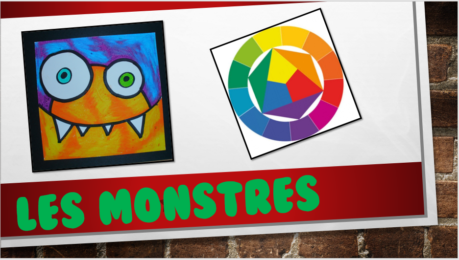 monstre - Monstre au pastel a l'huile  Monstr23