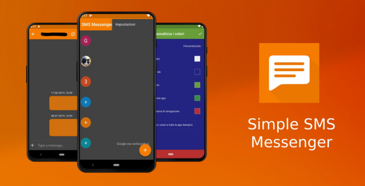 [الأندرويد] تطبيق Simple SMS Messenger بديل لتطبيق الرسائل القصيرة 3-1-7410