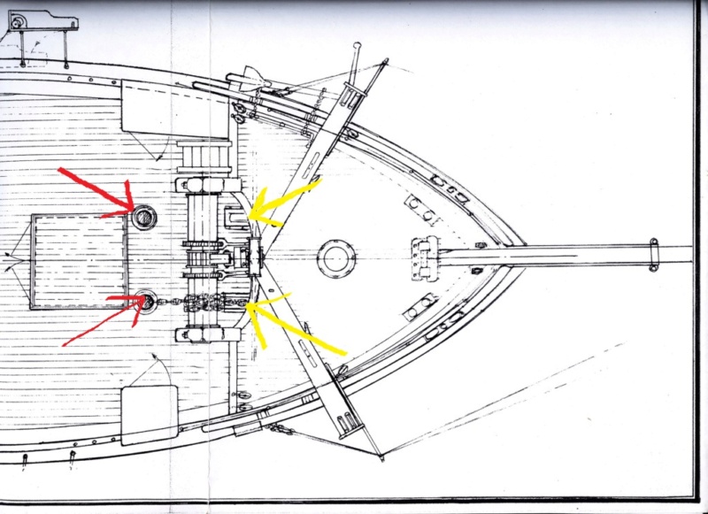 fasciame - costruzione di goletta, liberamente ispirata a piroscafo cannoniera del XIX secolo - Pagina 17 Frecce10