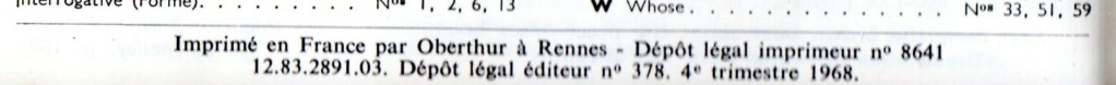 Numérotation des collections Hachette à partir de 1966 - Page 3 Novemb15