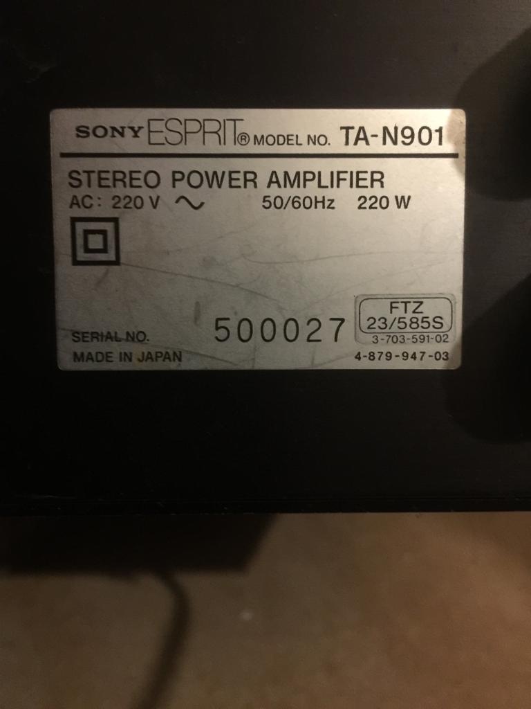 sony - Finale SONY ESPRIT TA-N901 Whatsa11