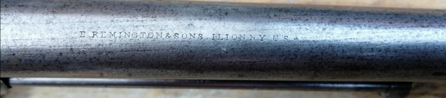 Remington M-1875 - Calibre d'origine, ma dernière acquisition.... Img_2224